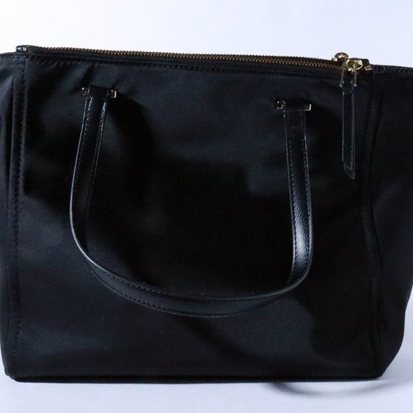 Kate Spade Nylon Black Tote Purse - Picture 4 of 5